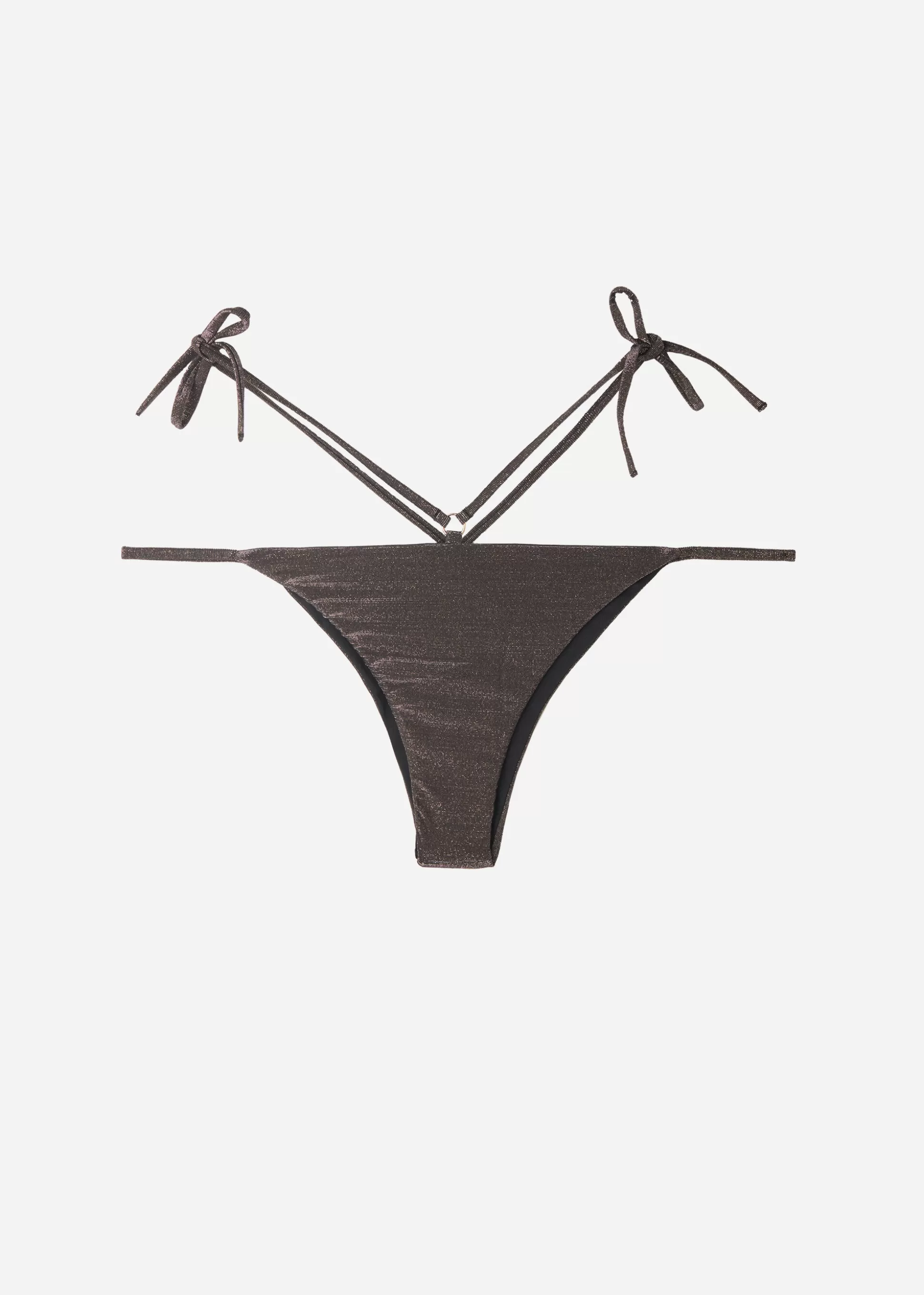 Bas De Maillot Bresilien A Fines Lanieres En Fibre Metallique Hollywood*Calzedonia Clearance
