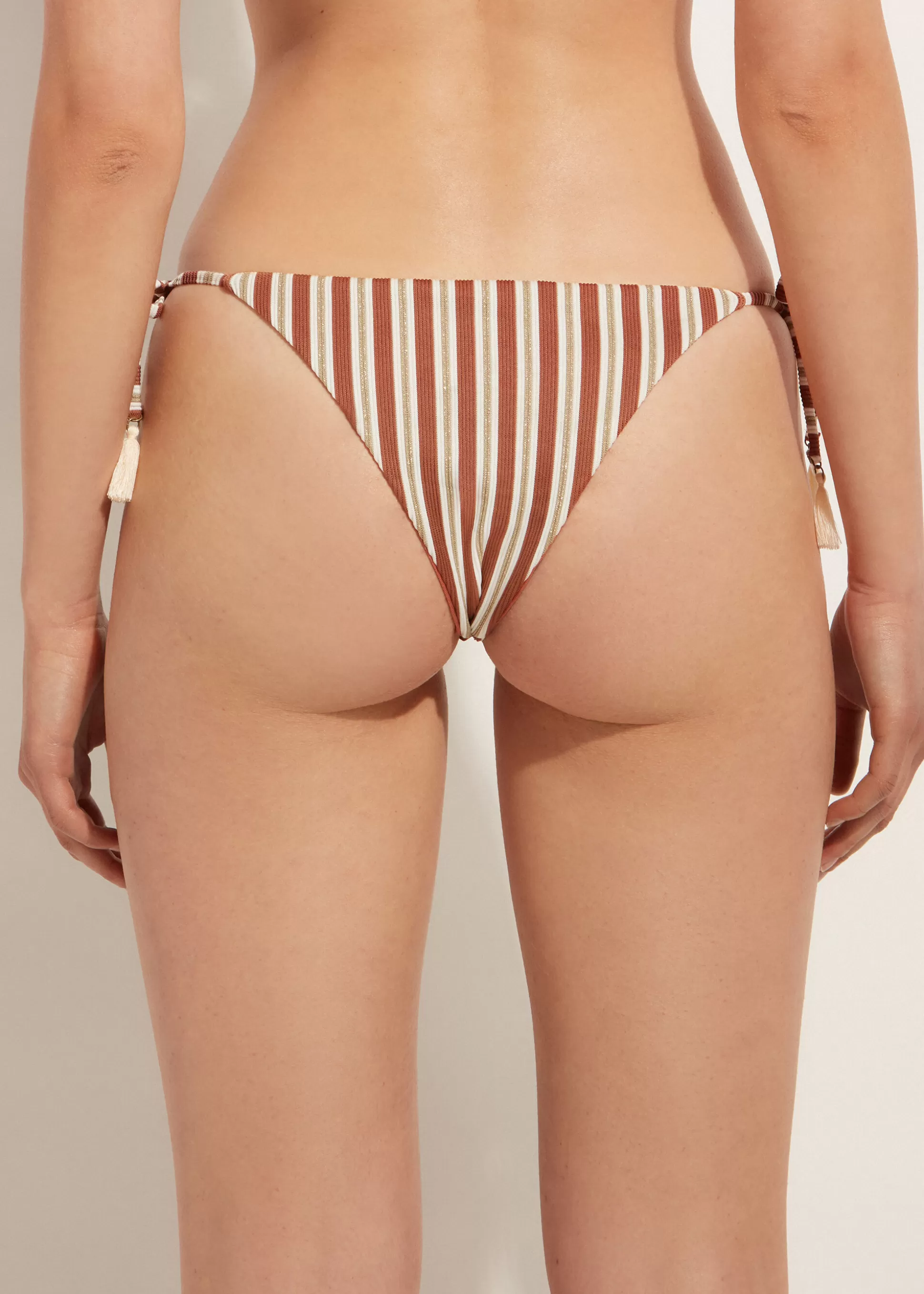 Bas De Maillot Bresilien A Rayures Rodi*Calzedonia Store