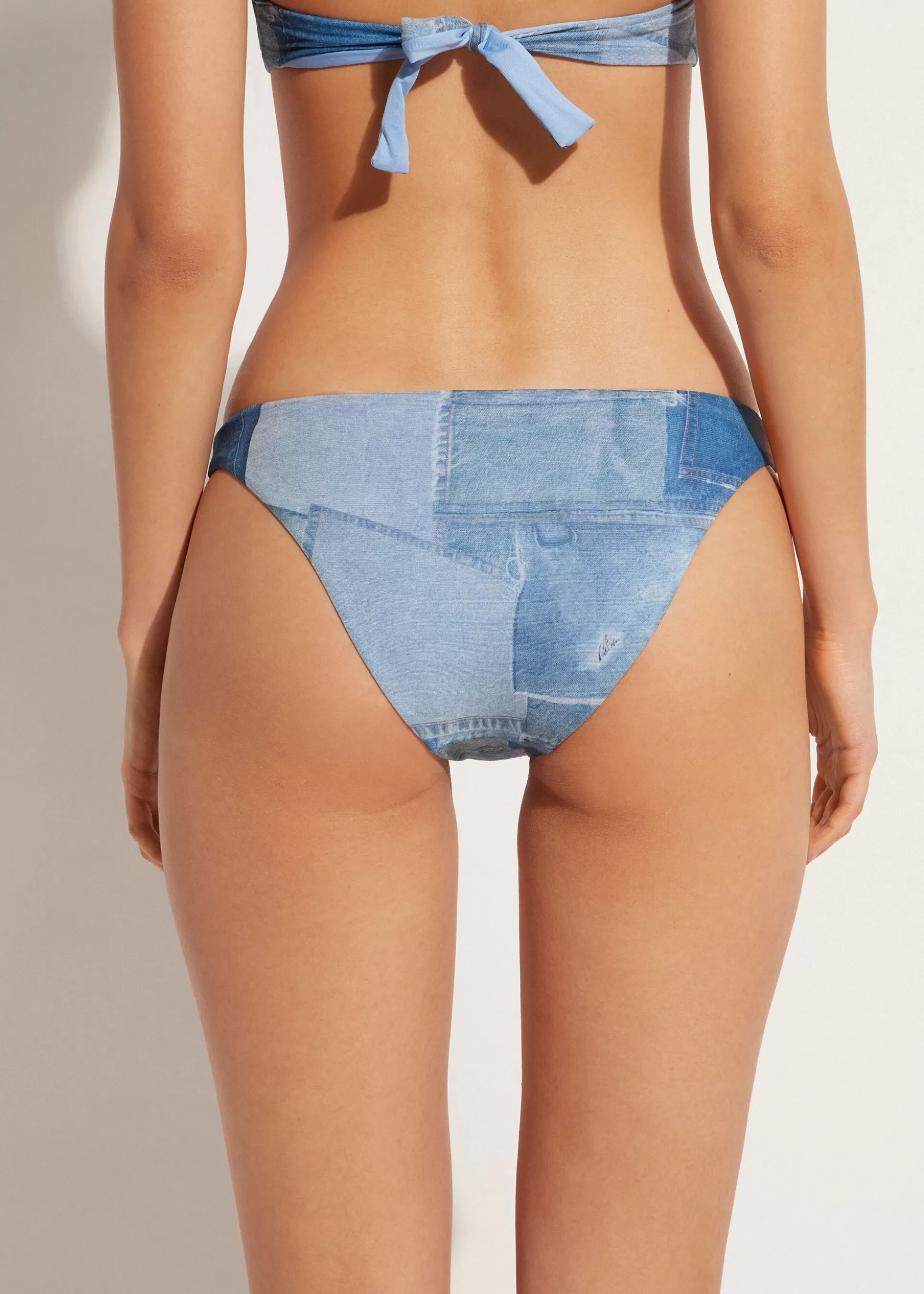 Bas De Maillot Denim Ibiza*Calzedonia Best Sale
