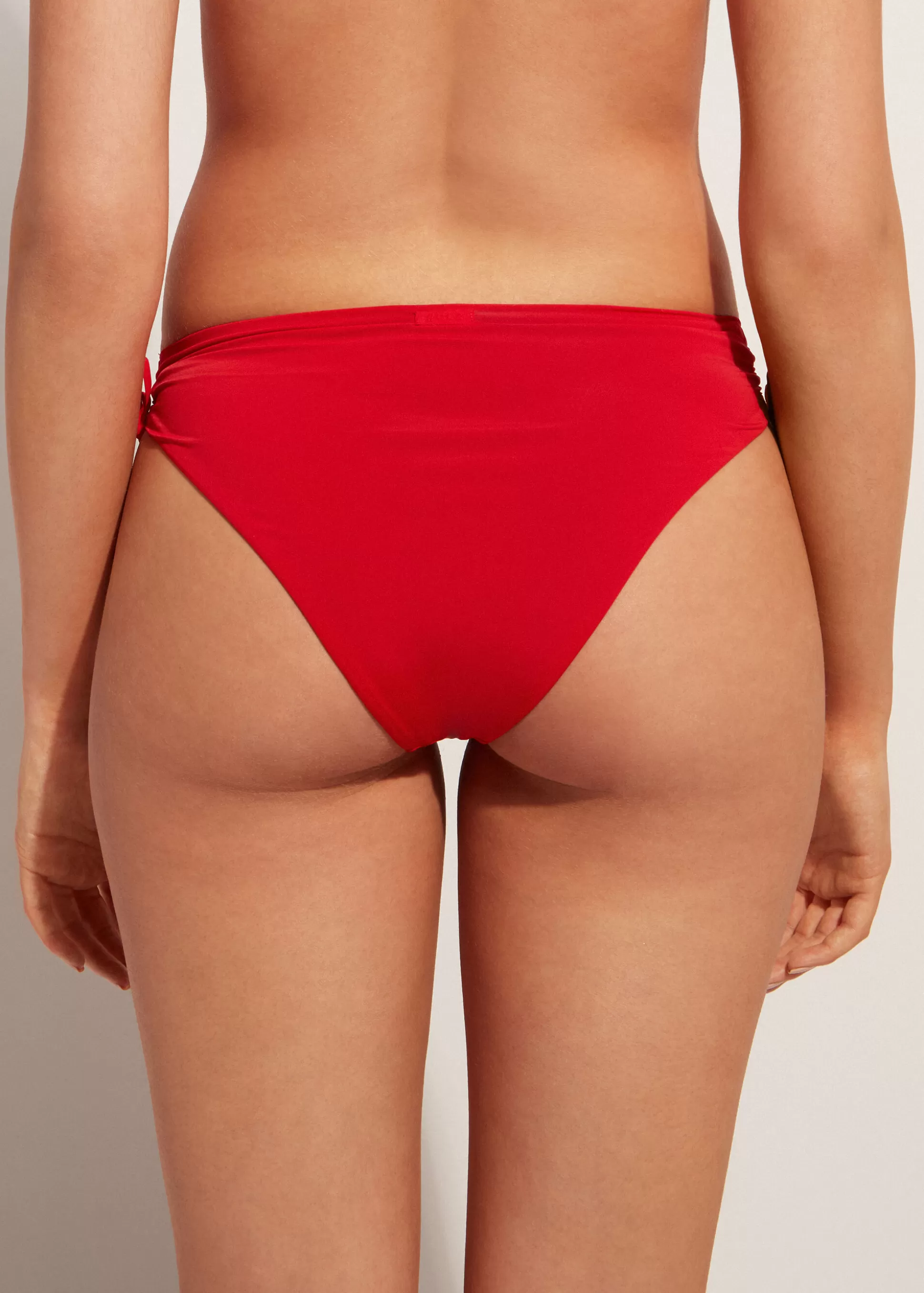 Bas De Maillot Taille Haute A Lanieres Indonesia*Calzedonia Flash Sale