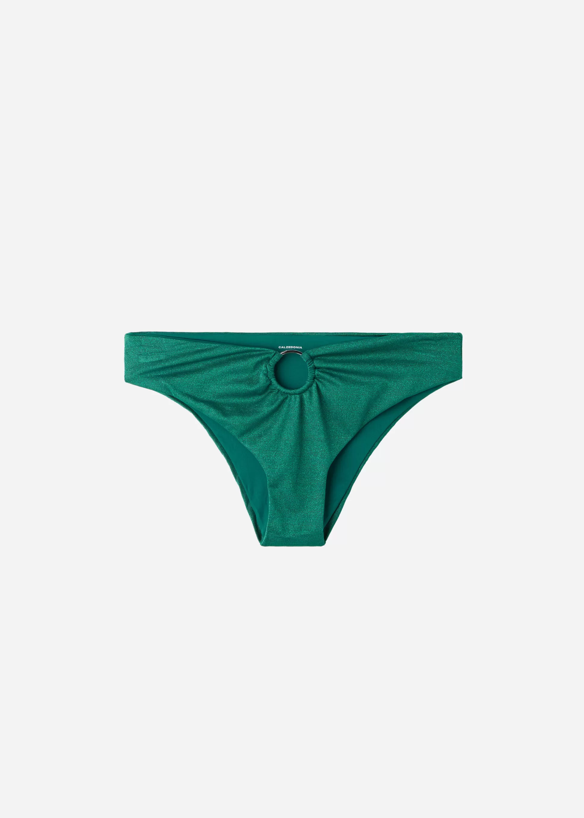 Bas De Maillot Taille Haute En Fibre Metallique Hollywood*Calzedonia Store