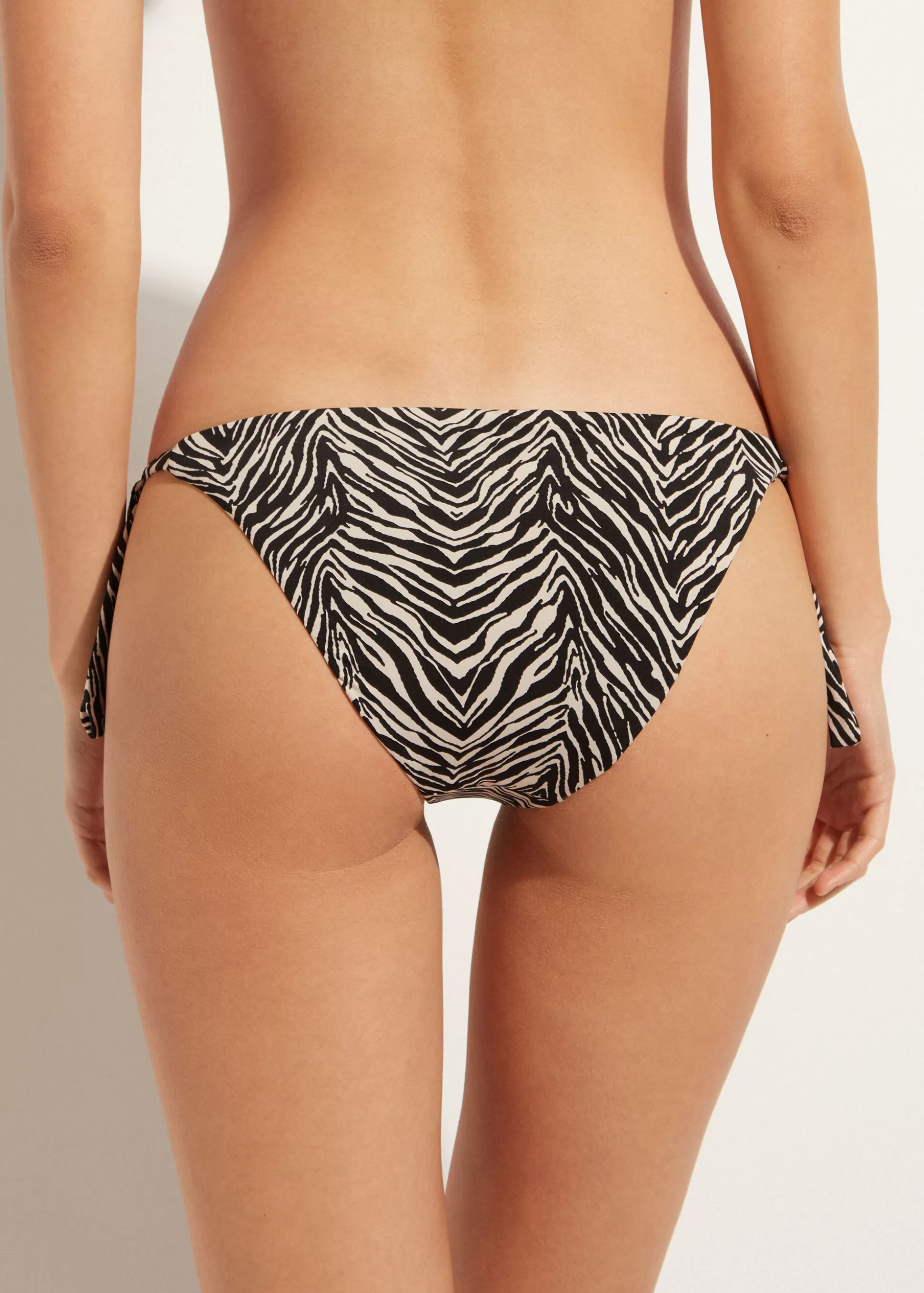 Bas De Maillot Zebre Avec Noeuds Nairobi*Calzedonia Discount