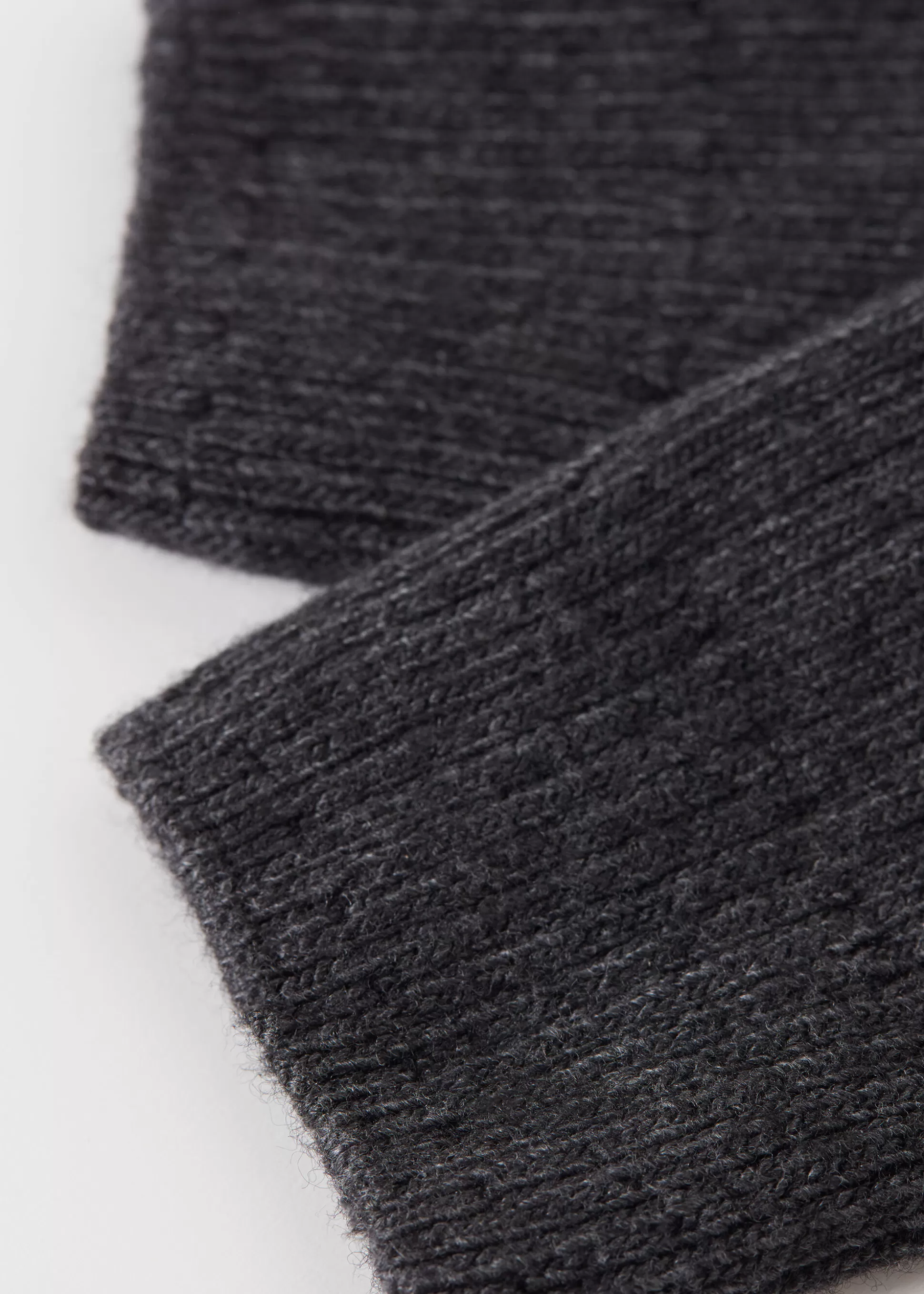 Chaussettes Courtes Cotelees En Laine Et Cachemire*Calzedonia Best