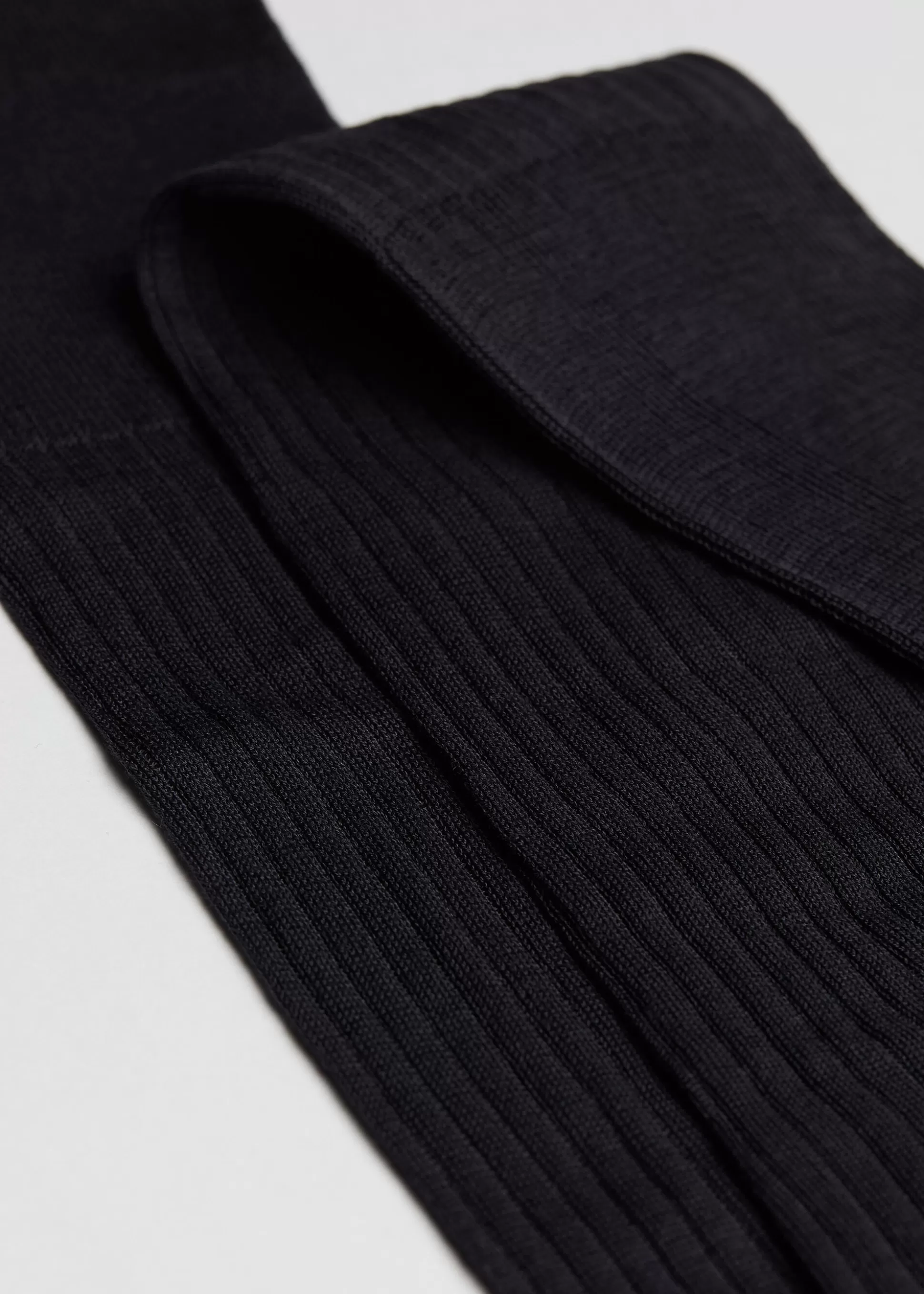 Chaussettes Longues Cotelees En Fil D'Ecosse Pour Homme*Calzedonia Best Sale