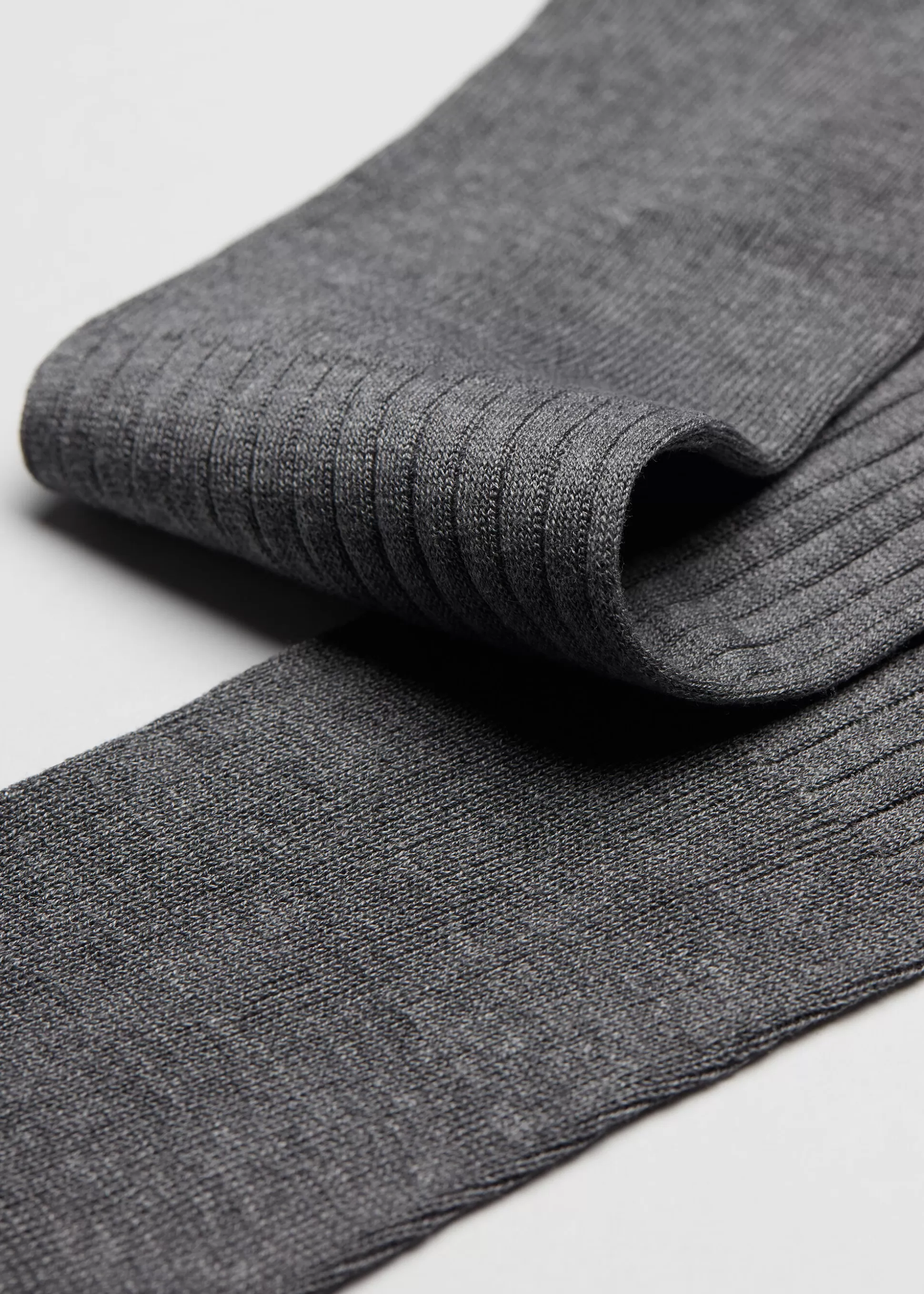 Chaussettes Longues Cotelees En Fil D'Ecosse Pour Homme*Calzedonia Hot
