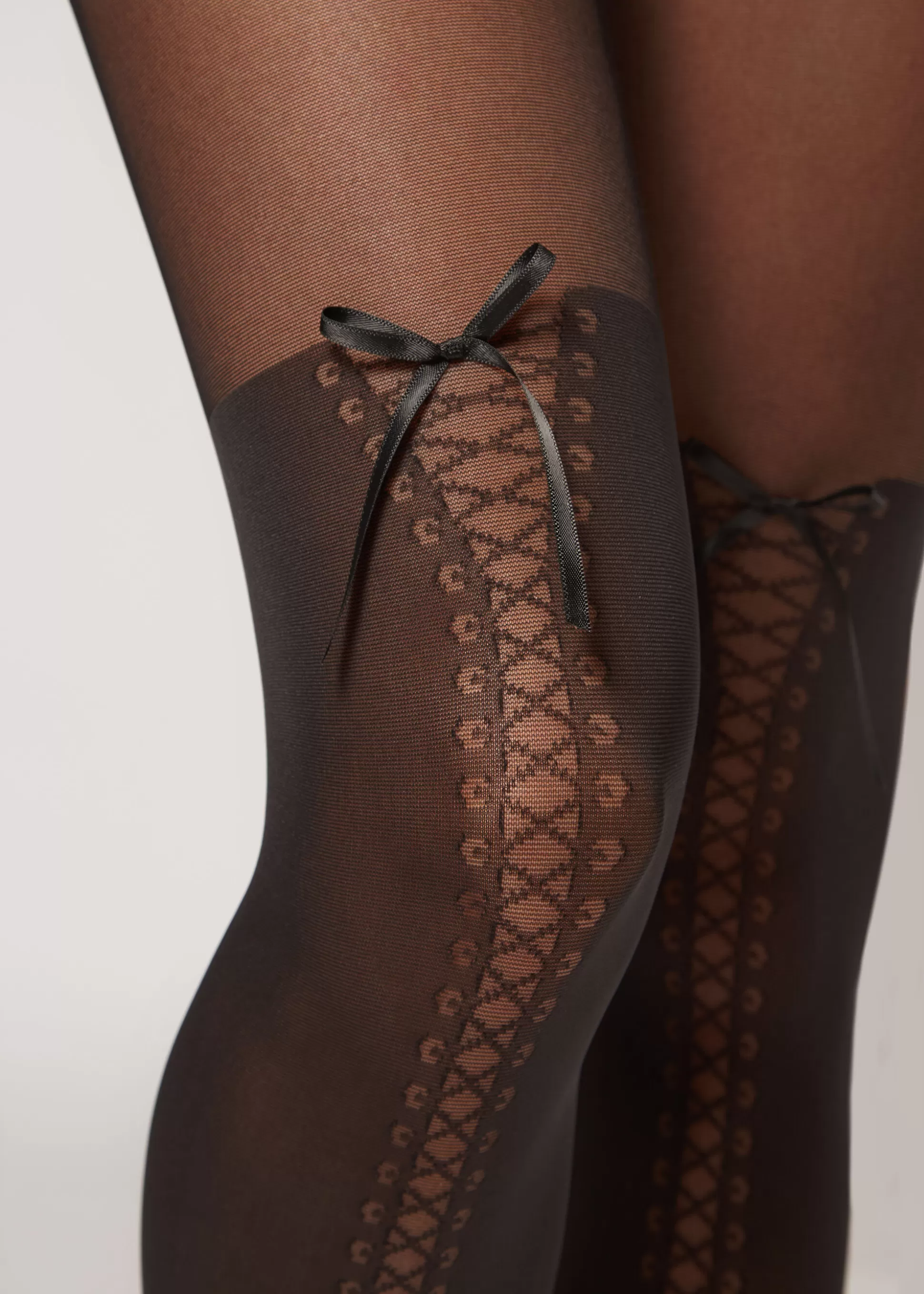 Collant Effet Chaussettes Facon Bottes*Calzedonia New