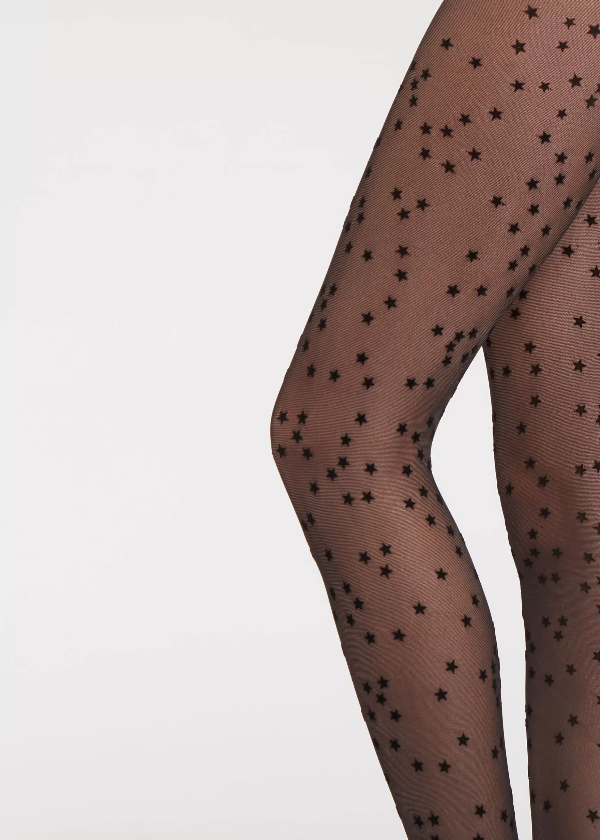Collant Voile 30 Deniers Etoiles Floquees*Calzedonia Best