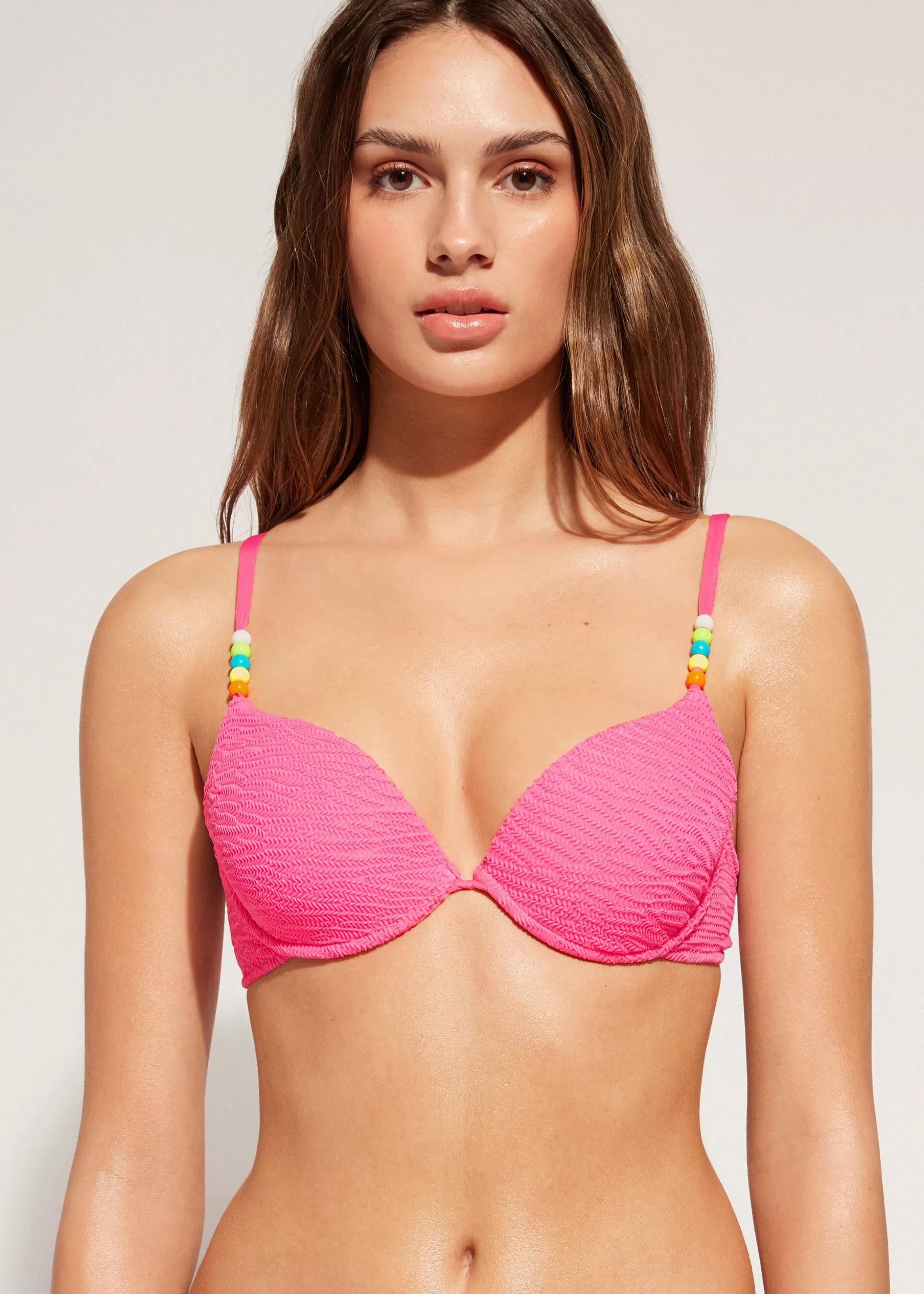 Haut De Maillot Push-Up Rembourre San Diego*Calzedonia Clearance