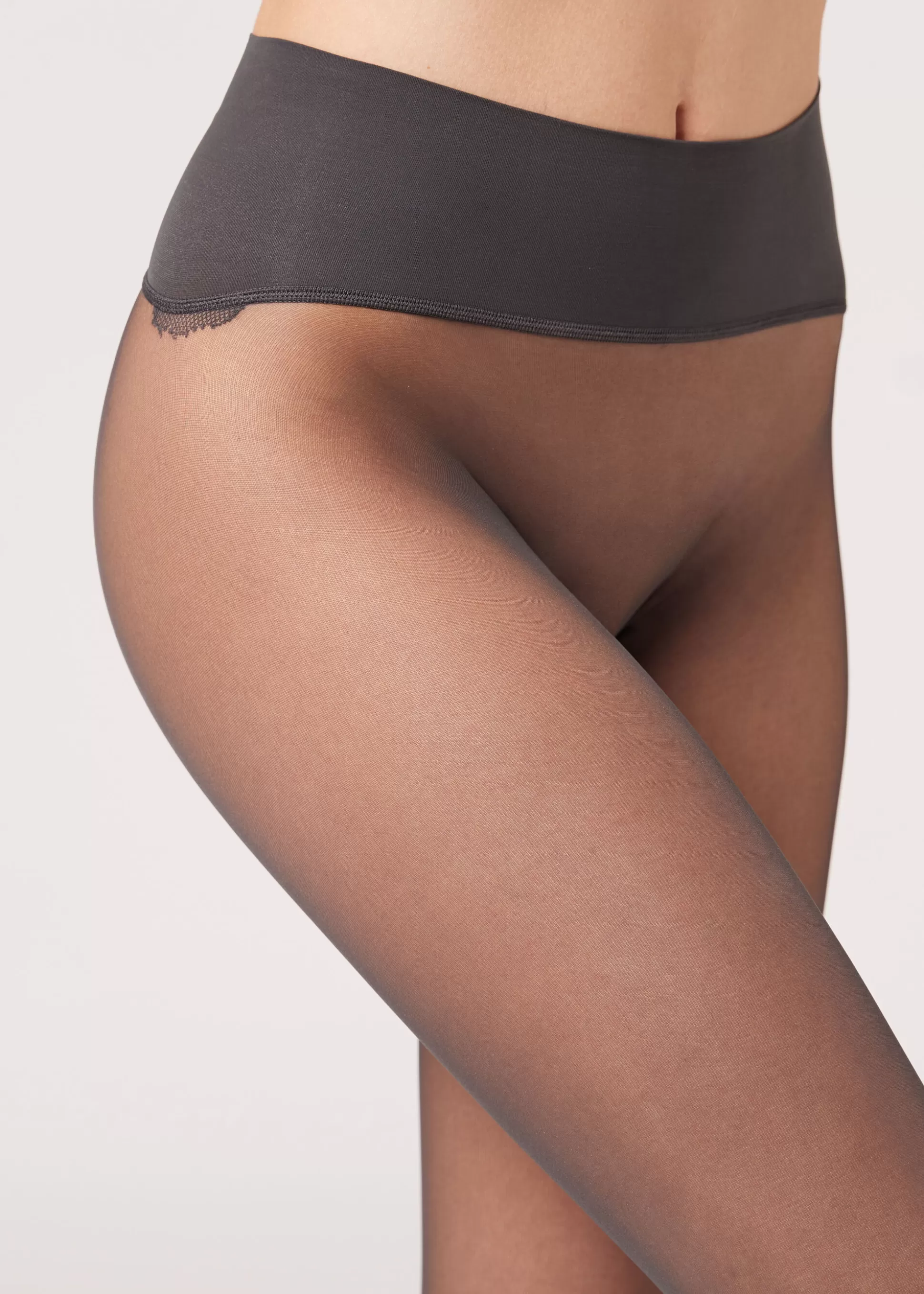 Invisible Collant Voile 20 Deniers Mat Sans Couture*Calzedonia Outlet