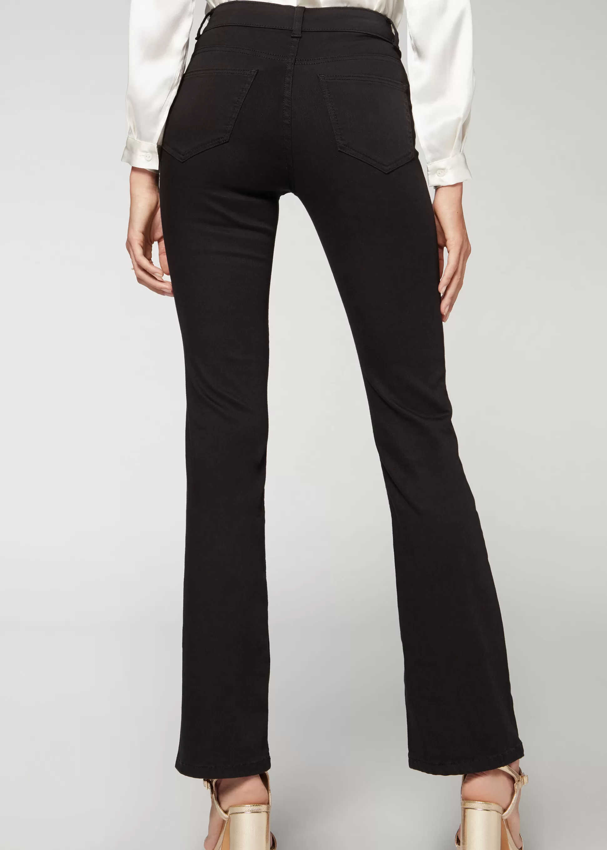 Jean Bootcut Taille Haute Denim Super Flexible*Calzedonia Online