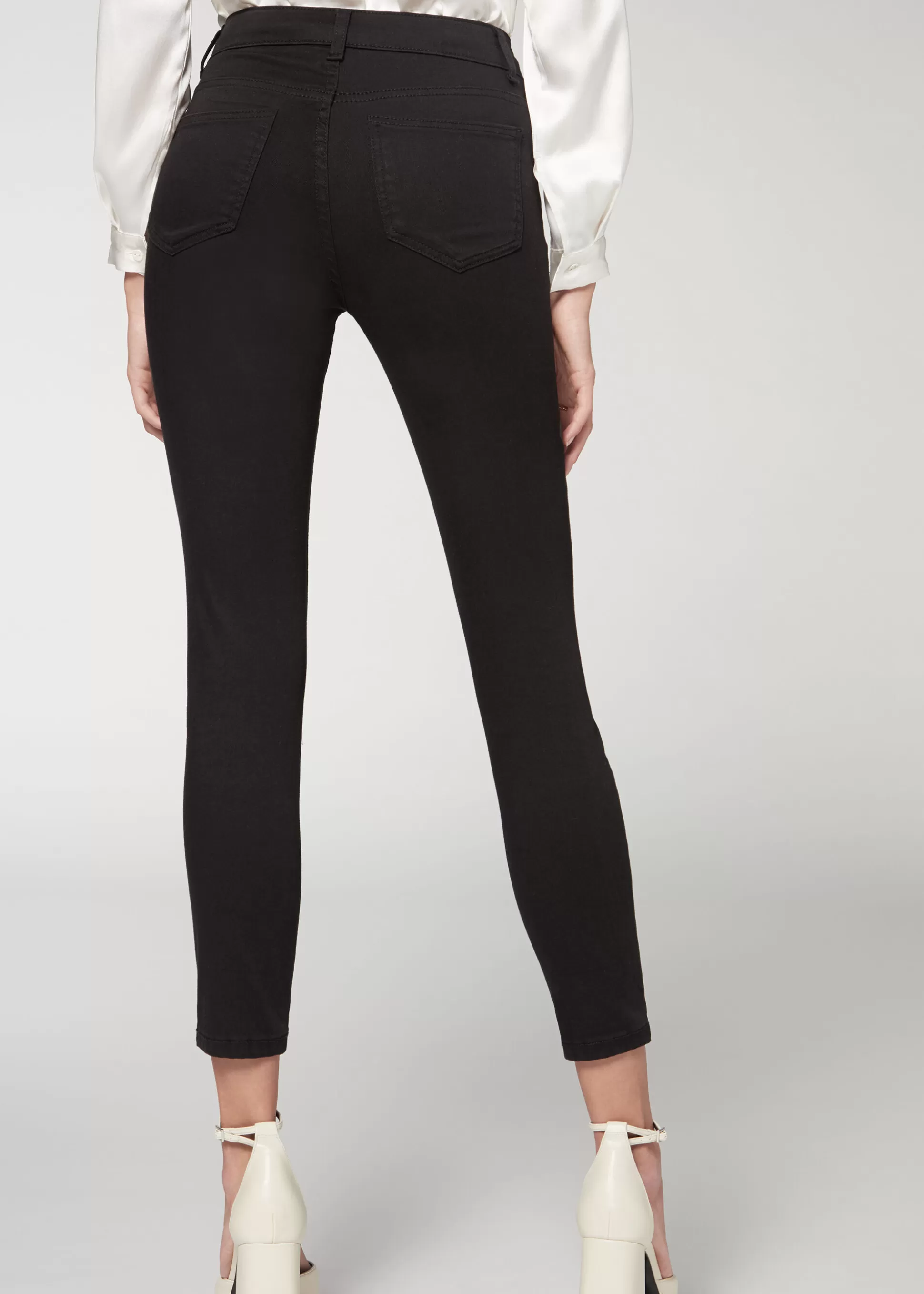 Jean Superskinny Taille Haute Denim Super Flexible*Calzedonia Discount