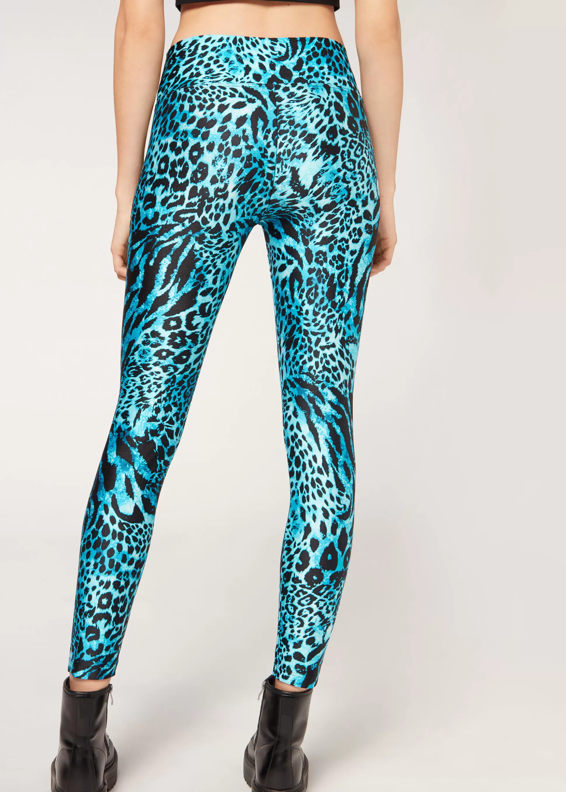 Legging Brillant Sport Motif Animalier*Calzedonia Best Sale