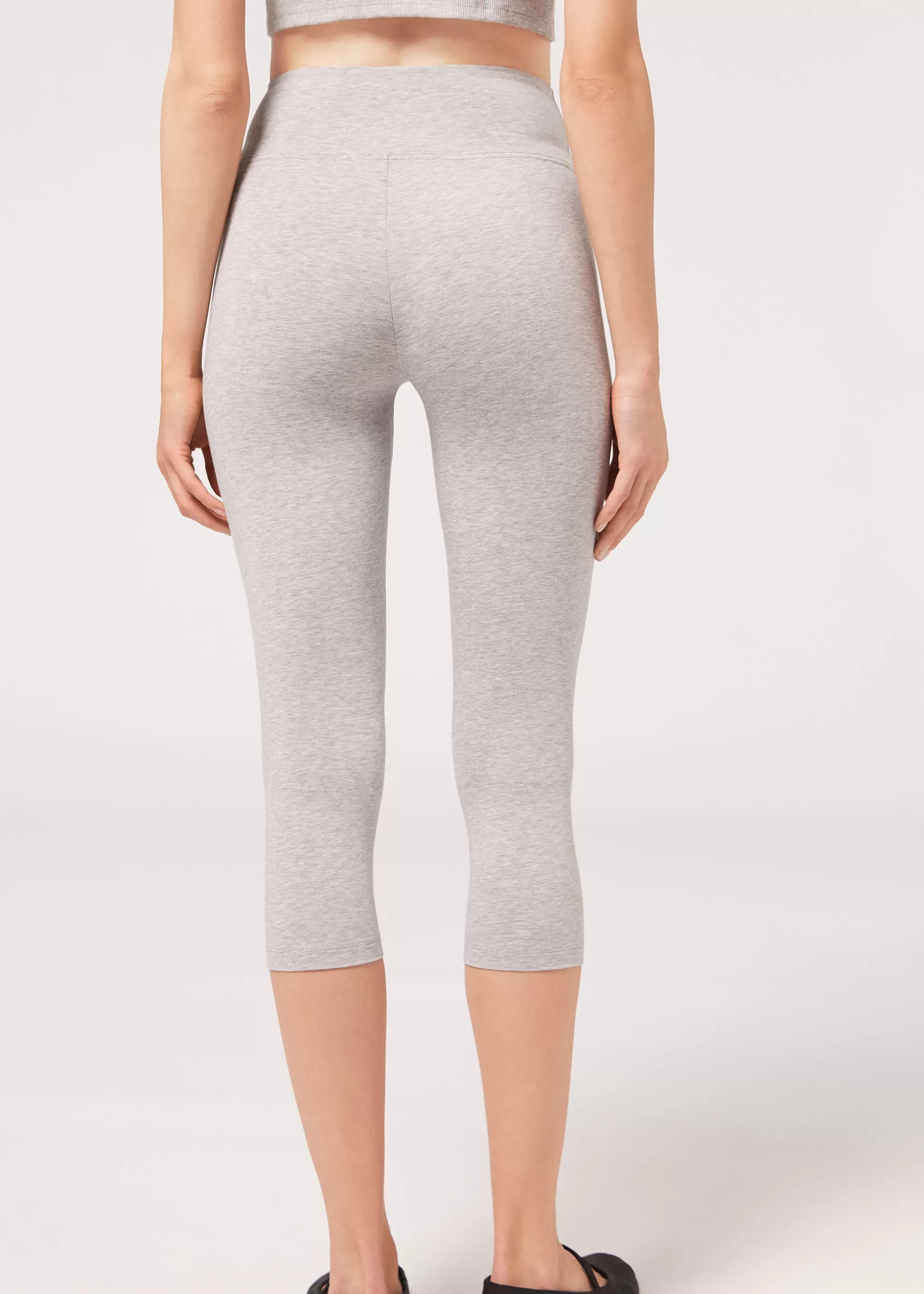 Legging Corsaire En Coton Supima*Calzedonia Best