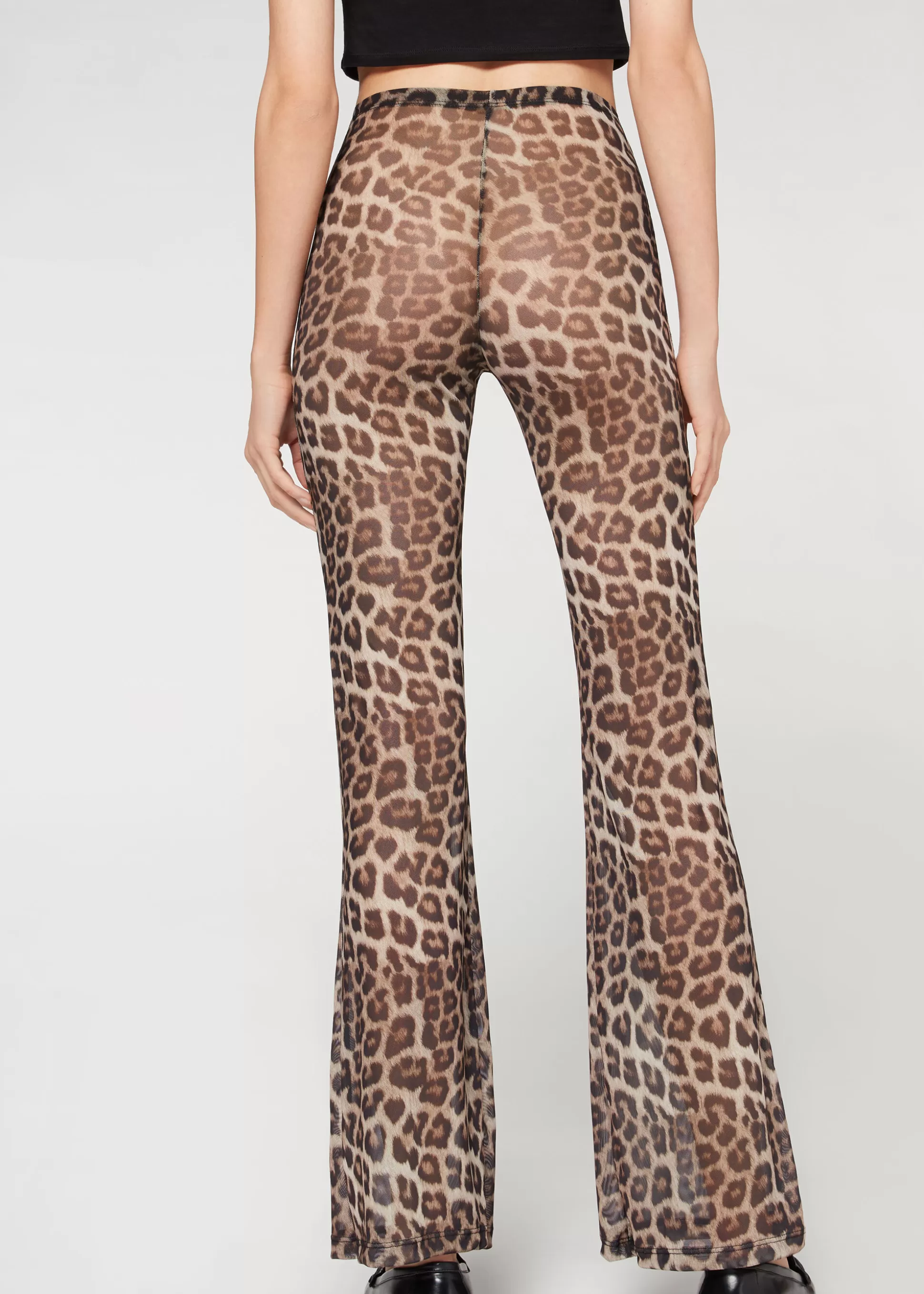 Legging Pattes D'Elephant En Tulle Imprime*Calzedonia Outlet