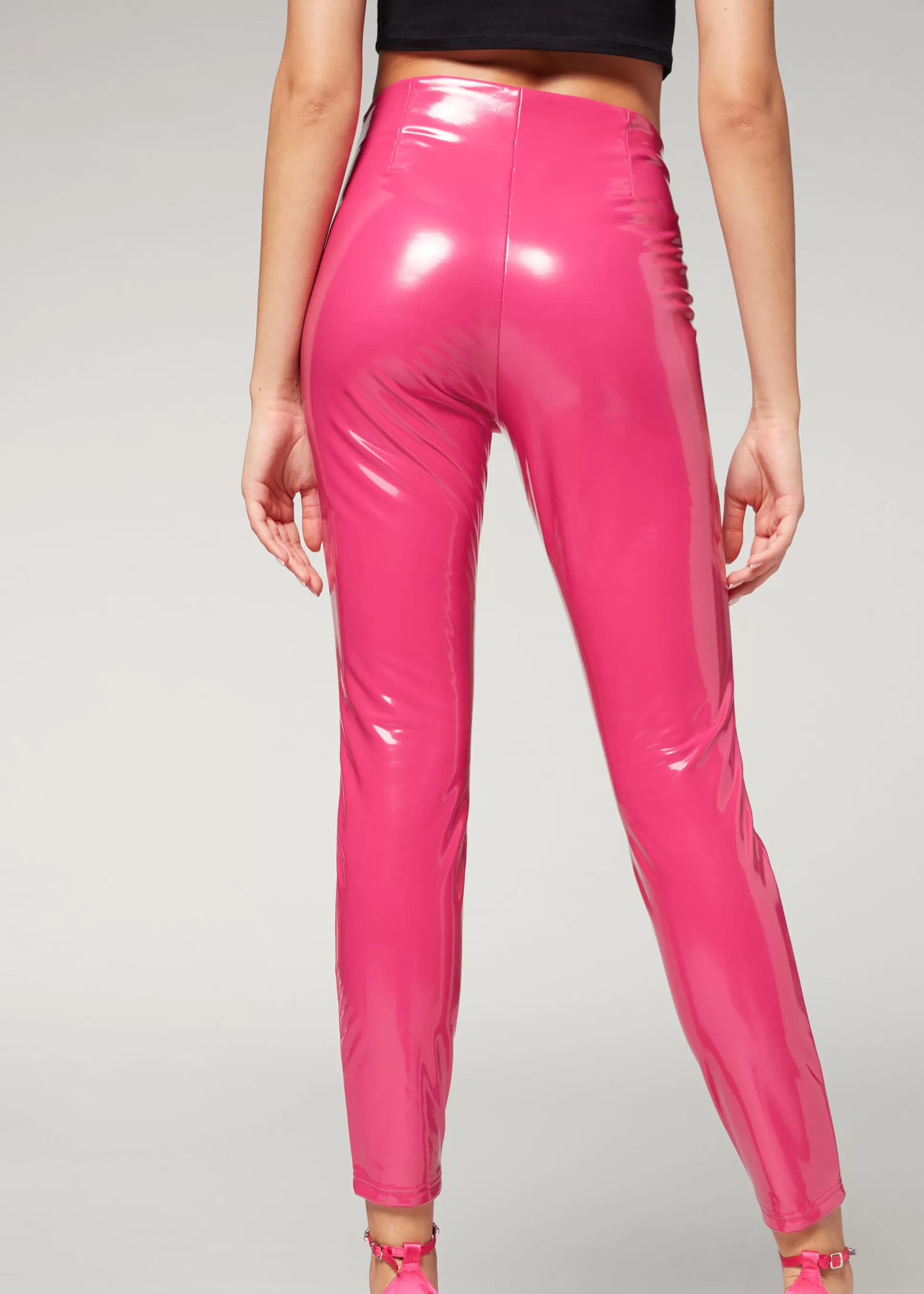 Legging Skinny En Vinyle Thermique*Calzedonia Online