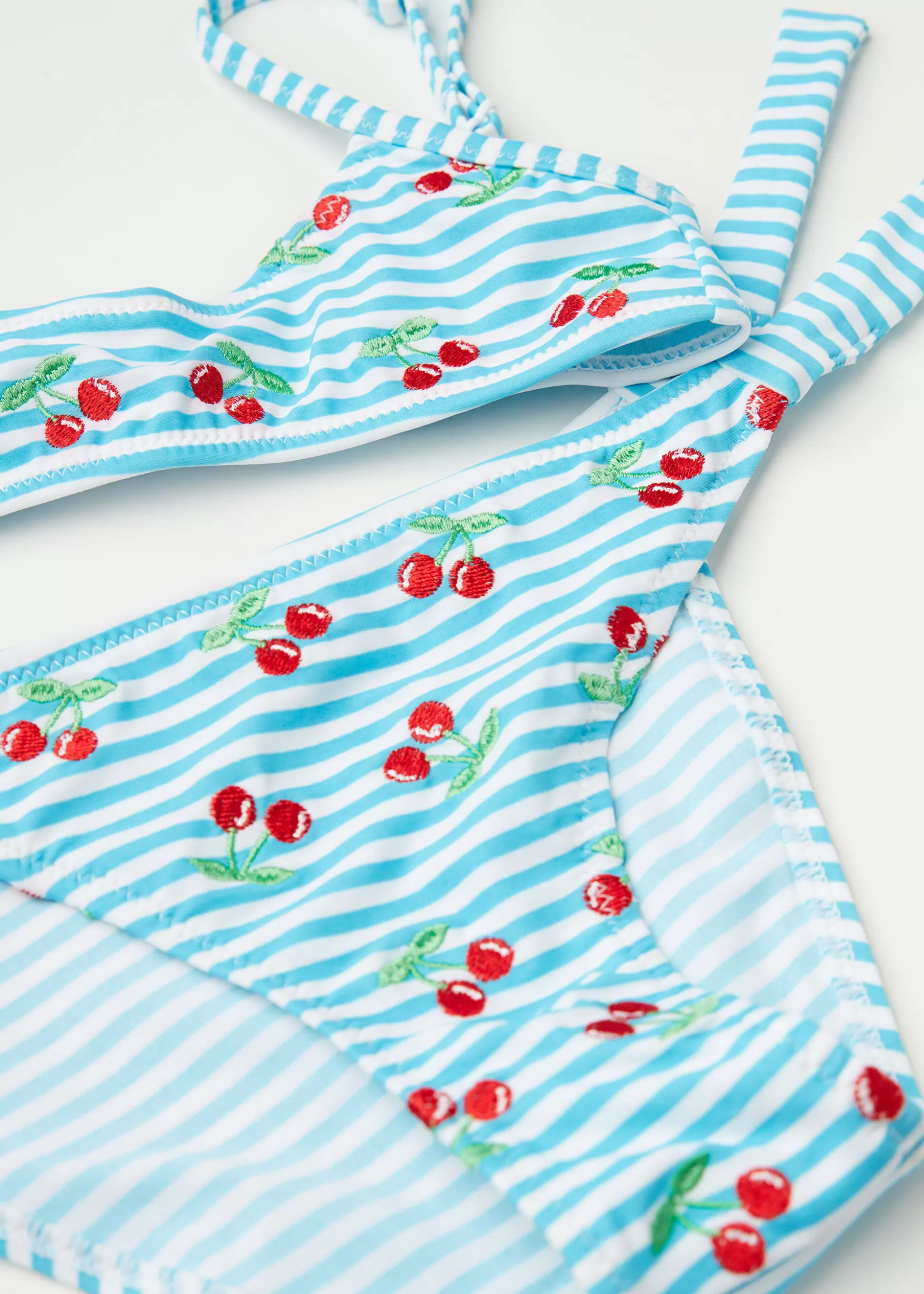 Maillot De Bain Deux Pièces Cerises Fille Ariel*Calzedonia Shop