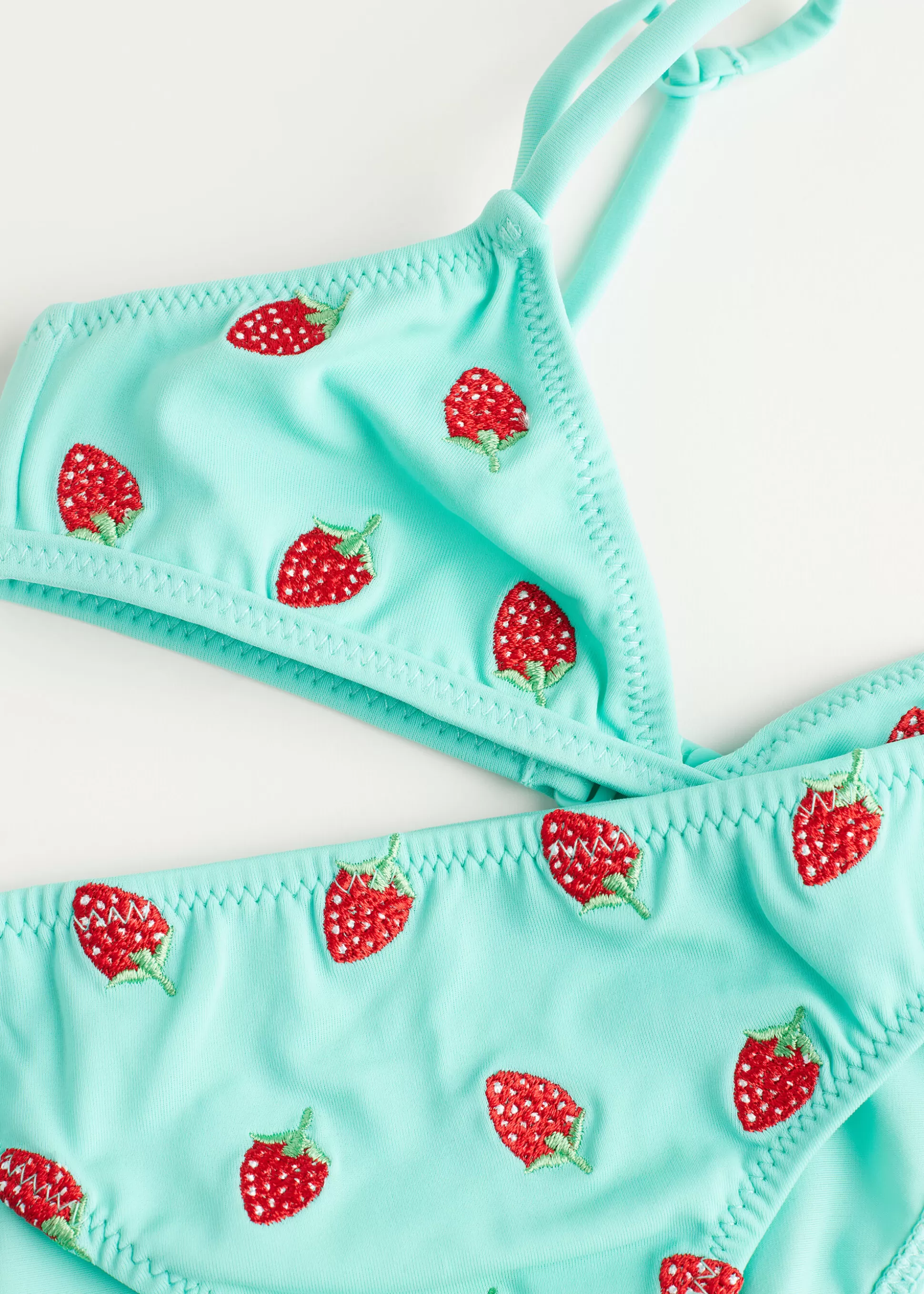 Maillot De Bain Deux Pièces Fraises Fille Elsa*Calzedonia Clearance