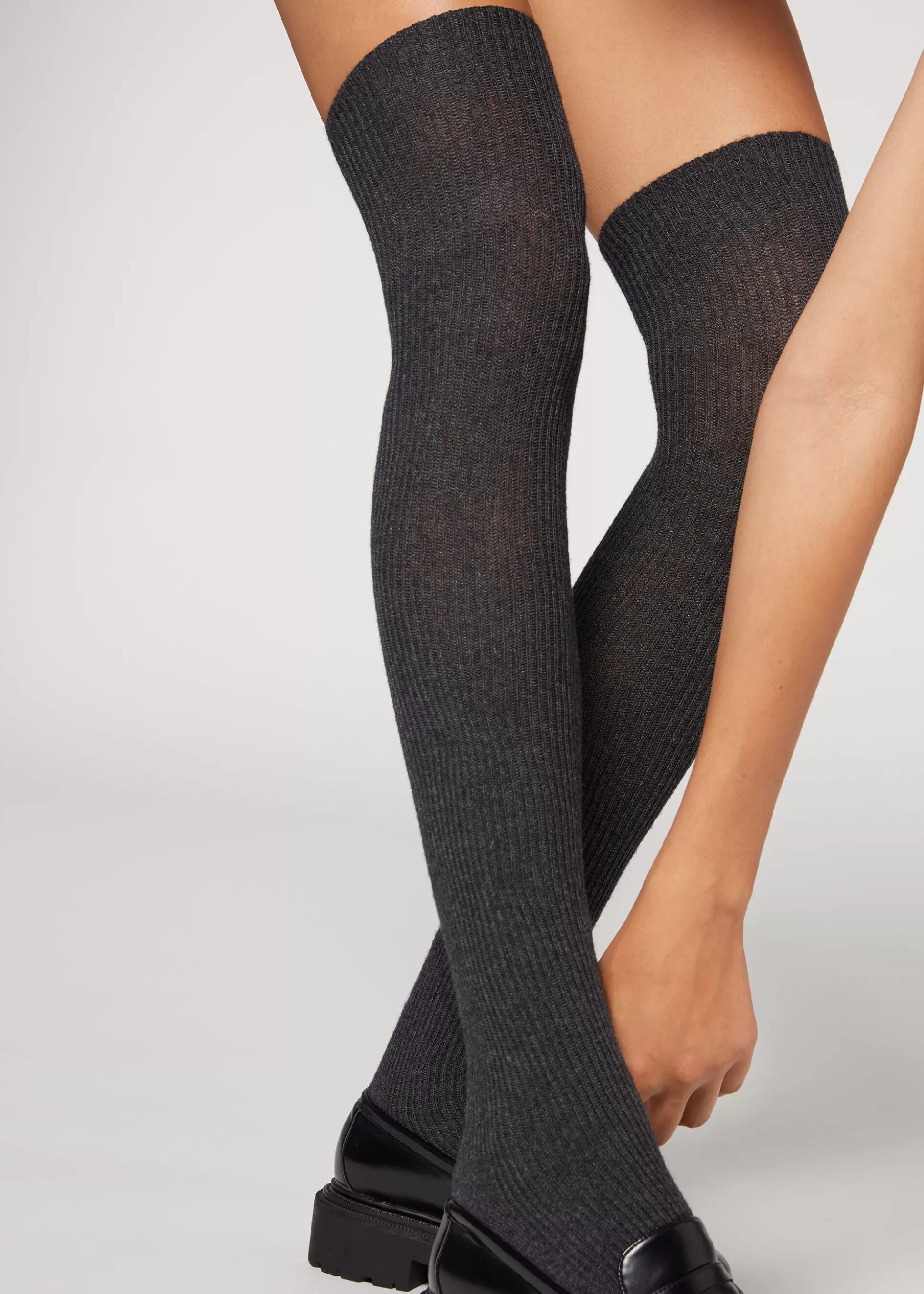 Mi-Bas En Laine Ajoures*Calzedonia Fashion